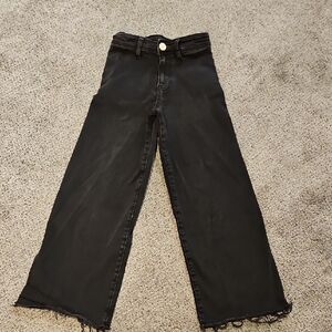 ZARA Girls Wide Leg Jeans